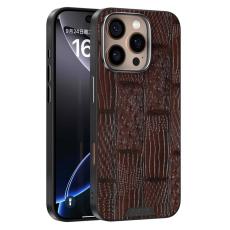 ABEEL - ABEEL iPhone 16 Pro Max Skal MagSafe Beast Textur Kaffe