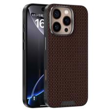 ABEEL - ABEEL iPhone 16 Pro Max Skal MagSafe Texturerad - Kaffe