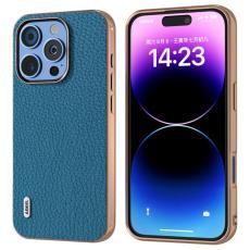 ABEEL - ABEEL iPhone 16 Pro Max Skal Star Series Bl&aring; L&auml;der + TPU