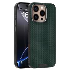 ABEEL - ABEEL iPhone 16 Pro Skal MagSafe Texturerad Gr&ouml;n