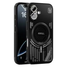 ABEEL - ABEEL iPhone 16 Skal Aluminium + PC + TPU H&aring;l Svart