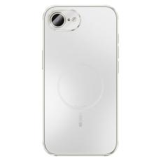 ABEEL - ABEEL iPhone 16e Magnetiskt Skal TPU PC Kylande Matt Vit