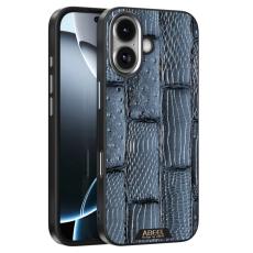 ABEEL - ABEEL iPhone 17 Skal MagSafe Beast Textur Blå