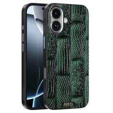 ABEEL - ABEEL iPhone 17 Skal MagSafe Beast Textur Grön