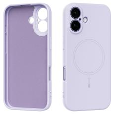 ABEEL - ABEEL iPhone 17 Skal MagSafe Kompatibel Lila Liquid Silicone