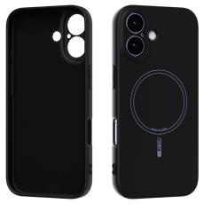 ABEEL - ABEEL iPhone 17 Skal MagSafe Kompatibel Svart Liquid Silicone