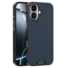 ABEEL - ABEEL iPhone 17 Skal MagSafe Texturerad Bakcover - Blå