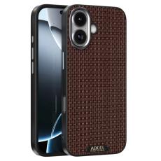 ABEEL - ABEEL iPhone 17 Skal MagSafe Texturerad Micro-Prägling Kaffe