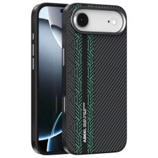 ABEEL - ABEEL iPhone Air Fodral PC + TPU + Aluminium + PU Läder - Textur 2