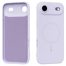 ABEEL - ABEEL iPhone Air Skal MagSafe Kompatibel Lila Silikon