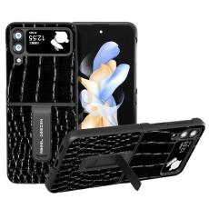 ABEEL - ABEEL Kickstand Armor Cover f&ouml;r Samsung Galaxy Z Flip4 5G - Svart