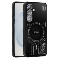 ABEEL - ABEEL Magnetic Case för Samsung Galaxy S25 Aluminium + TPU - Svart