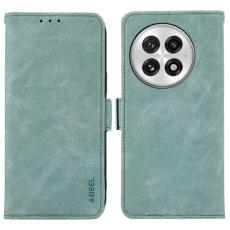ABEEL - ABEEL OnePlus 13 Skal PU Läder Folio Ställ Baby Blue
