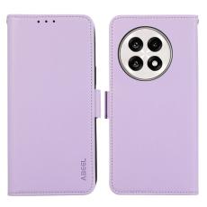 ABEEL - ABEEL OnePlus 13R 5G Fodral Läder med RFID Skydd - Lila