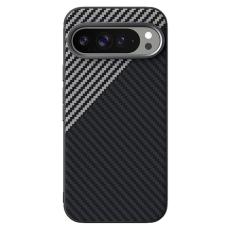 ABEEL - ABEEL Pixel 10 Pro Skal MagSafe Kolfiber Svart/Silver