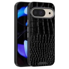 ABEEL - ABEEL Pixel 10 Pro Skal MagSafe Krokodiltextur Svart