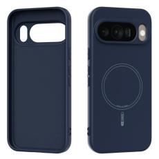 ABEEL - ABEEL Pixel 10 Pro Skal MagSafe Liquid Silicone - Mörkblå