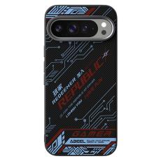 ABEEL - ABEEL Pixel 10 Pro Skal MagSafe PC TPU Läder Svart