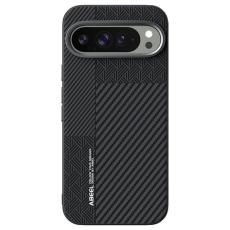 ABEEL - ABEEL Pixel 10 Pro Skal PC TPU Aluminium Läder MagSafe - Textur 1