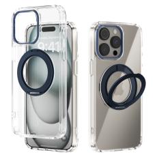 ABEEL - ABEEL Q-LUCK iPhone 13 Pro Max Skal Shockproof Mörkblå