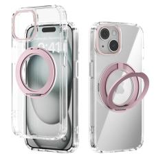 ABEEL - ABEEL Q-LUCK iPhone 13 Skal Shockproof TPU + PC - Rosa