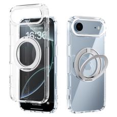 ABEEL - ABEEL Q-LUCK iPhone Air Skal Shockproof Silver med Kickstand