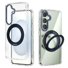 ABEEL - ABEEL Q-LUCK Samsung Galaxy S25 Skal Shockproof Mörkblå