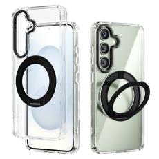 ABEEL - ABEEL Q-LUCK Samsung Galaxy S25 Skal Shockproof Svart