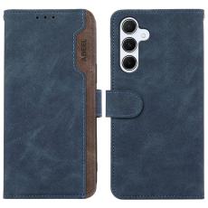 ABEEL - ABEEL Samsung Galaxy A36 5G Fodral Splicing L&auml;der Bl&aring;