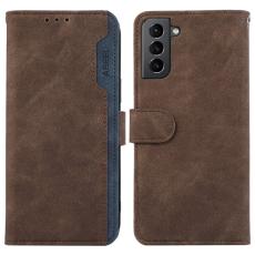 ABEEL - ABEEL Samsung Galaxy S21+ 5G Skal RFID Blocker St&auml;llf&auml;ste Brun