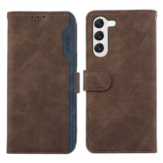 ABEEL - ABEEL Samsung Galaxy S22 5G Wallet Case RFID Skydd Läder Brun