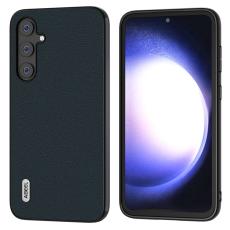 ABEEL - ABEEL Samsung Galaxy S23 FE Skal i &auml;kta l&auml;der och TPU - Gr&ouml;n