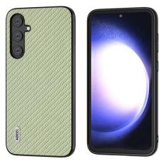 ABEEL - ABEEL Samsung Galaxy S23 FE Skal L&auml;der PC+TPU Gr&ouml;n