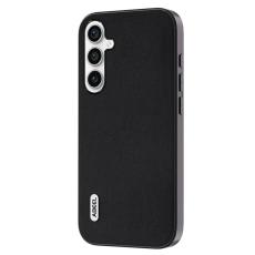 ABEEL - ABEEL Samsung Galaxy S23 FE Skal Shockproof Nappa Läder Svart