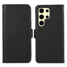 ABEEL - ABEEL Samsung Galaxy S23 Ultra L&auml;derfodral RFID Svart