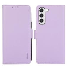 ABEEL - ABEEL Samsung Galaxy S23 Wallet Case PU Leather Lila