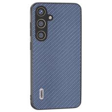 ABEEL - ABEEL Samsung Galaxy S24 Skal Carbon Fiber Baby Blue