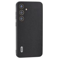 ABEEL - ABEEL Samsung Galaxy S24 Skal Nappa Läder Svart