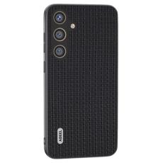 ABEEL - ABEEL Samsung Galaxy S24 Skal Skyddande Läder Svart