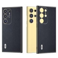 ABEEL - ABEEL Samsung Galaxy S24 Ultra Fodral Bump Proof Läder Blå