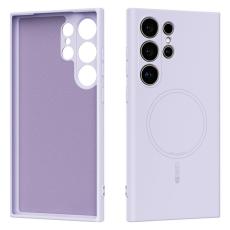 ABEEL - ABEEL Samsung Galaxy S24 Ultra Skal MagSafe Lila