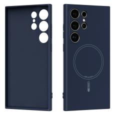 ABEEL - ABEEL Samsung Galaxy S24 Ultra Skal MagSafe Mörkblå