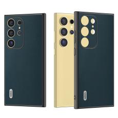 ABEEL - ABEEL Samsung Galaxy S24 Ultra Skal Nappa Textur Grön