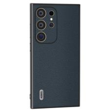 ABEEL - ABEEL Samsung Galaxy S24 Ultra Skal Texturerad Läder Grön