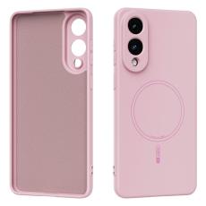 ABEEL - ABEEL Samsung Galaxy S25 Edge Skal MagSafe Kompatibel Rosa