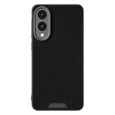 ABEEL - ABEEL Samsung Galaxy S25 Edge Skal MagSafe Texturerad Svart