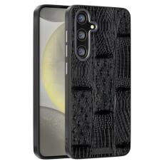 ABEEL - ABEEL Samsung Galaxy S25 FE Skal MagSafe Beast Textur Svart