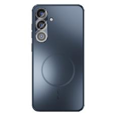 ABEEL - ABEEL Samsung Galaxy S25 Magnetisk Skal TPU PC Kyl Matte Blå