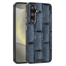 ABEEL - ABEEL Samsung Galaxy S25 Skal MagSafe Beast Textur Blå