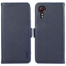 ABEEL - ABEEL Samsung Galaxy Xcover7 Skal RFID Blocking PU Läder Blå